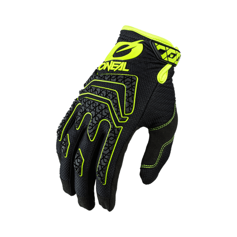 Перчатки эндуро и мотокросс SNIPER ELITE black/yellow